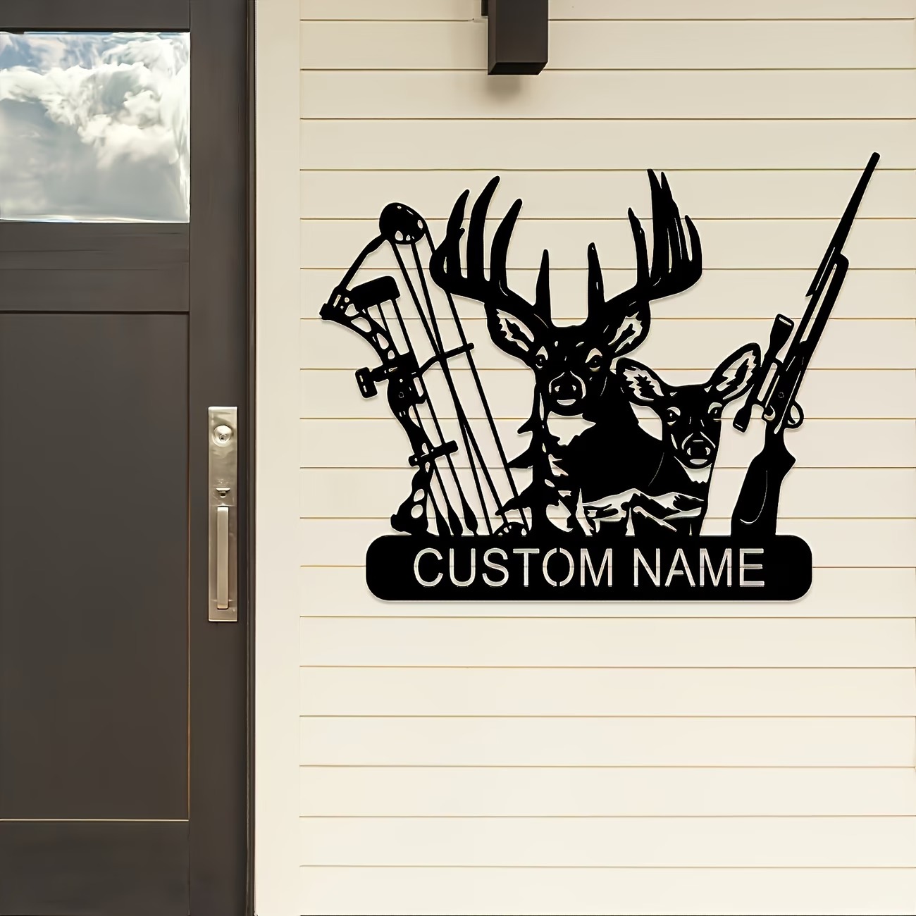 Outdoor Hunting Names - Custom Hunting Metal Sign - Personalized