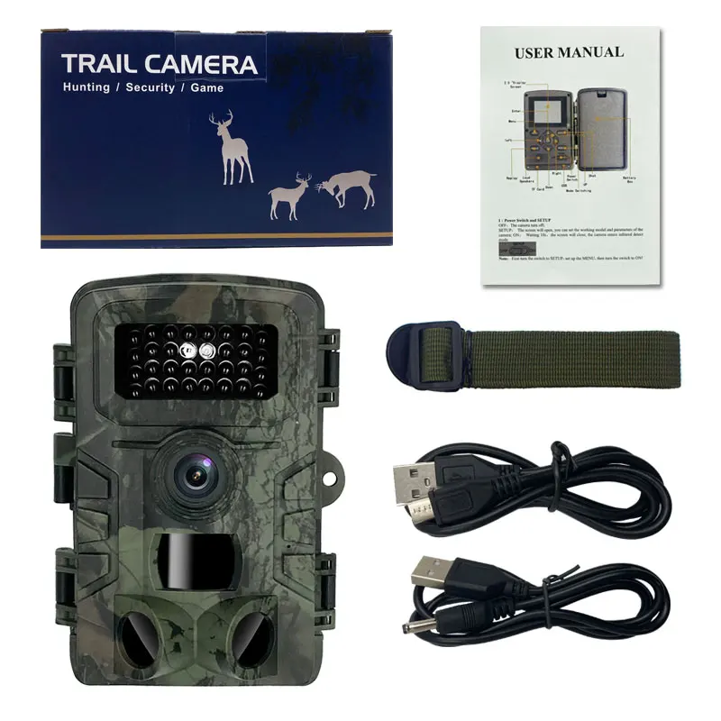 Hunting Outdoor Camera - Hunting Trail Camera PR700 with Infrared