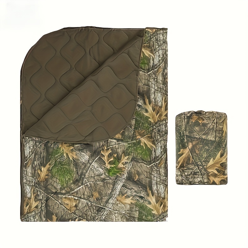 Outdoor Hunting Blanket - Multi-Use Outdoor Woobie Blanket: Waterproof, Lightweight
