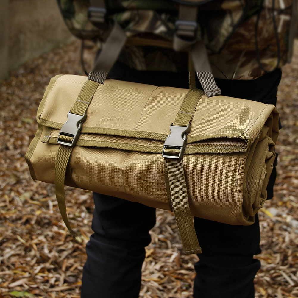 Portable Waterproof Roll Up Ma - Outdoor Hunting Blanket ulasan dan harga