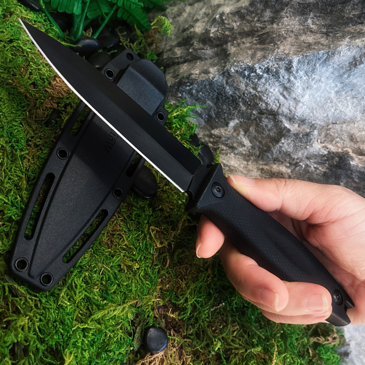 Outdoor Fixed Blade Knife For  - Hunting Knife Outdoor Edge ulasan dan harga