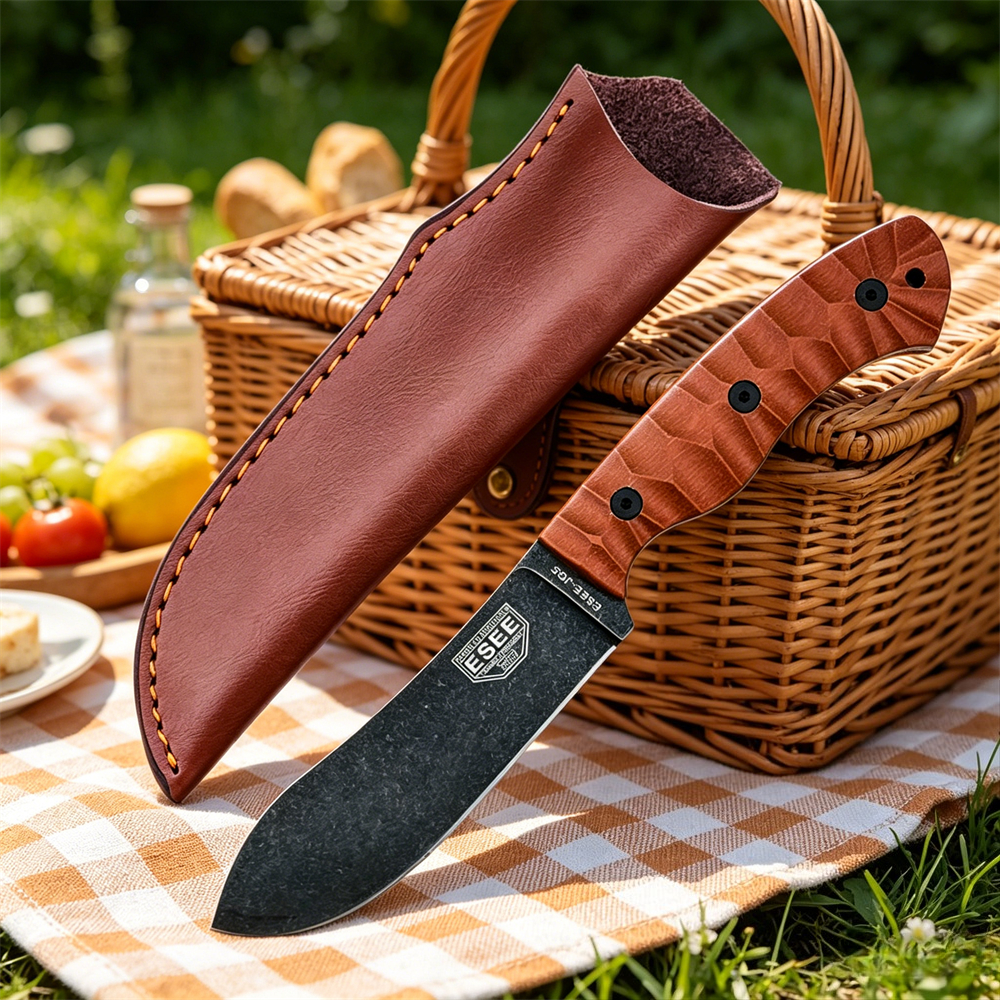 ESEE JG5 LM Fixed Blade with N - Hunting Knife Outdoor Edge ulasan dan harga