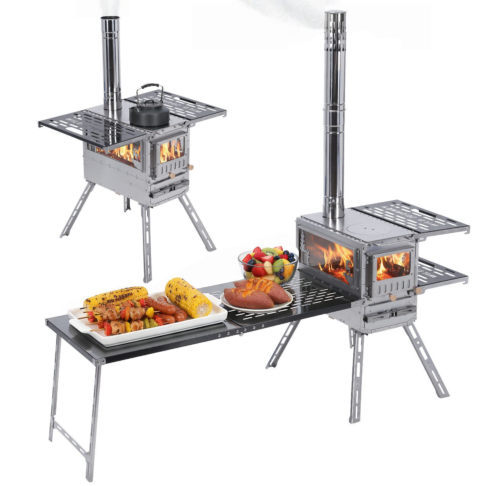 Portable Pellet Stoves with Ov - Outdoor Hunting Table ulasan dan harga