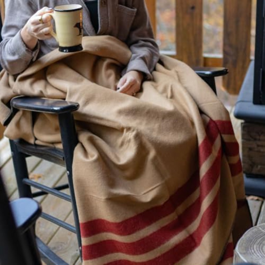 Rainier Wool Blanket, Warm, Th - Outdoor Hunting Blanket ulasan dan harga
