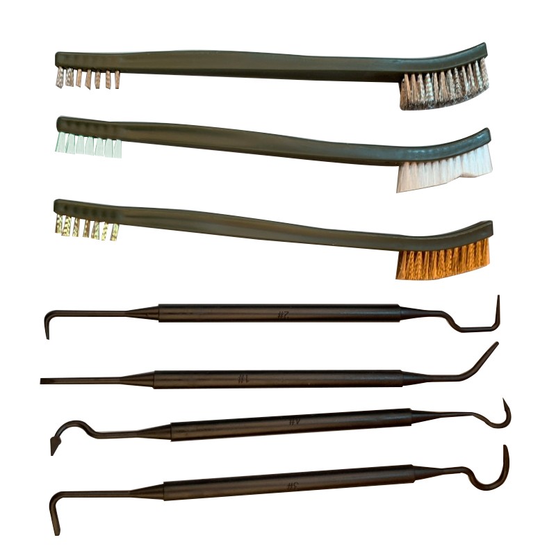 3/4/7 Pcs 1 Set Wire Brush Bor - Gun Cleaning Rod ulasan dan harga
