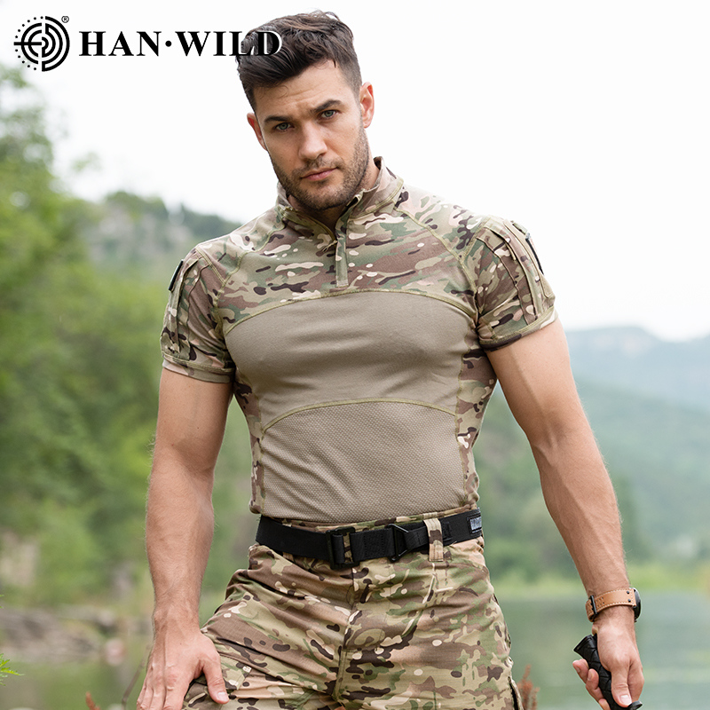 Tactical T Shirt Shirts Men Ai - Wildman Hunting & Outdoor Price List ulasan dan harga