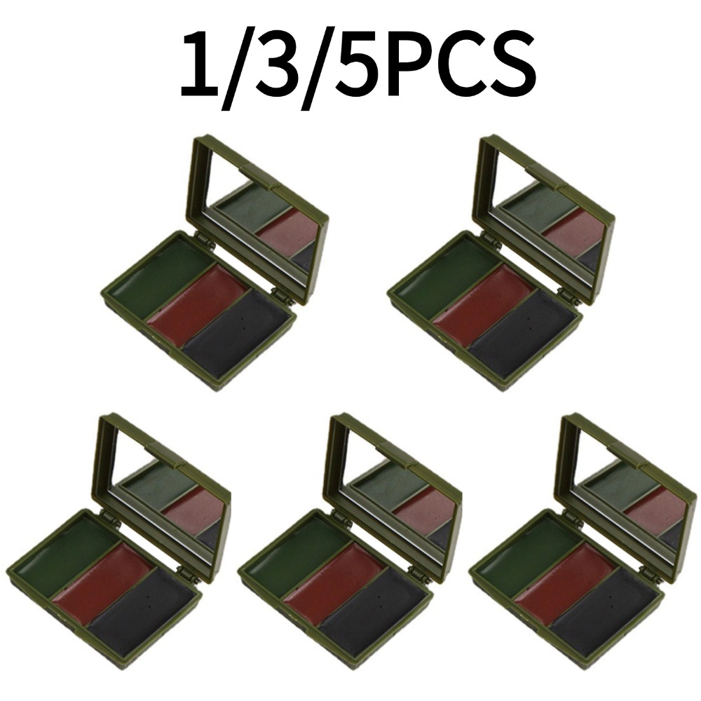 1/3/5PCS Portable Camouflage F - Camo Face Paint ulasan dan harga