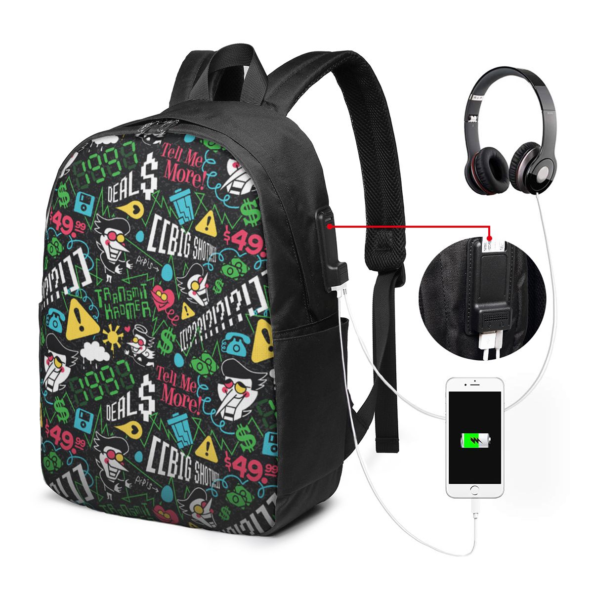 Deltarune SPAMTON G Backpack T - G&T Hunting & Outdoor Gun Shop Photos ulasan dan harga