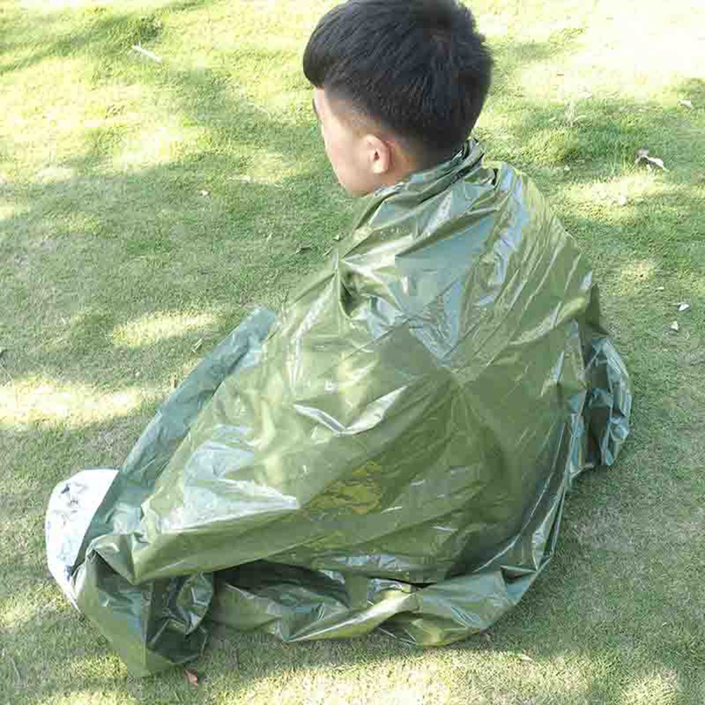 Foil Emergency Sleeping Bag Li - Outdoor Hunting Blanket ulasan dan harga