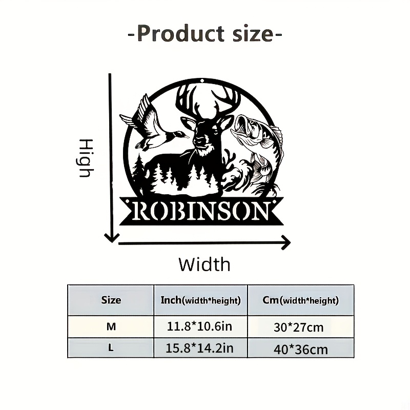 Custom Name Deer Hunting Wall  - Outdoor Hunting Names ulasan dan harga
