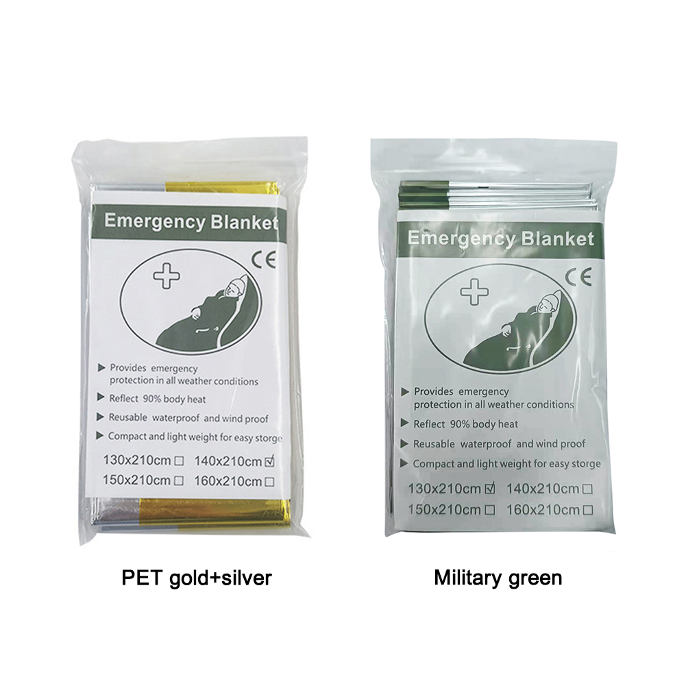 Foil Emergency Blanket Lightwe - Outdoor Hunting Blanket ulasan dan harga
