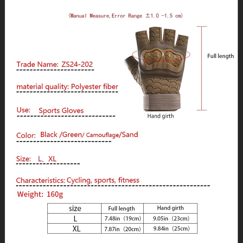 Outdoor Tactical Gloves Sport  - Outdoor Hunting Names ulasan dan harga