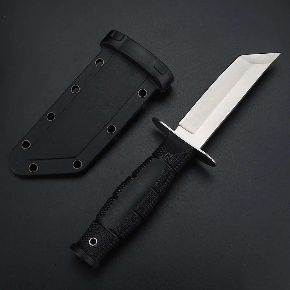 Black Handle Outdoor Straight  - Hunting Knife Outdoor Edge ulasan dan harga