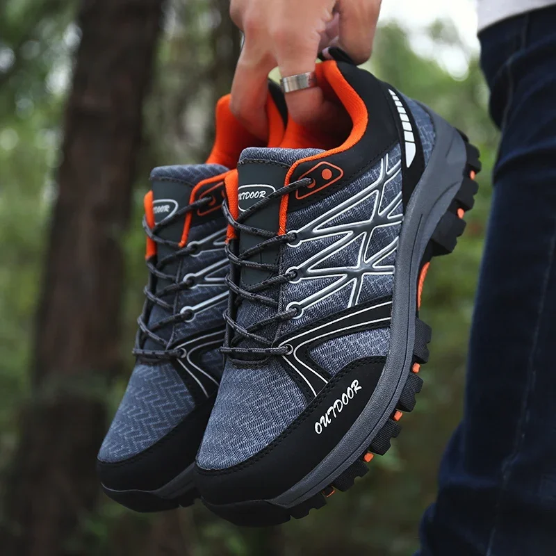 Brand Hiking Shoes Men Mesh Br - Hunting Outdoor Brands ulasan dan harga