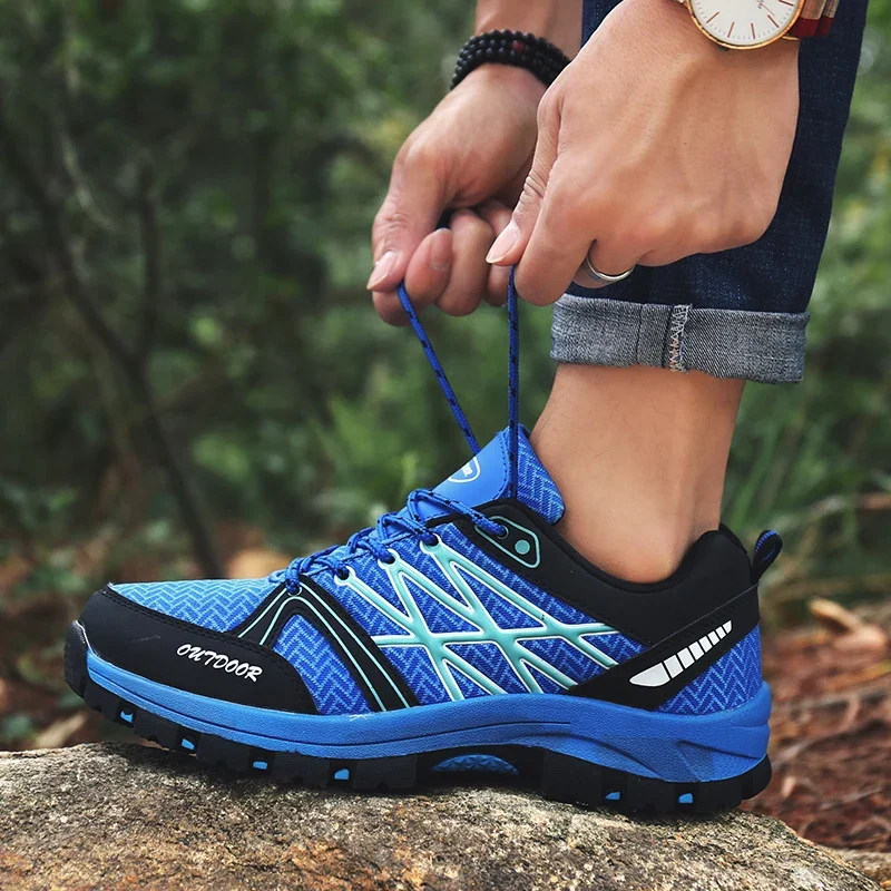 Brand Hiking Shoes Men Mesh Br - Hunting Outdoor Brands ulasan dan harga