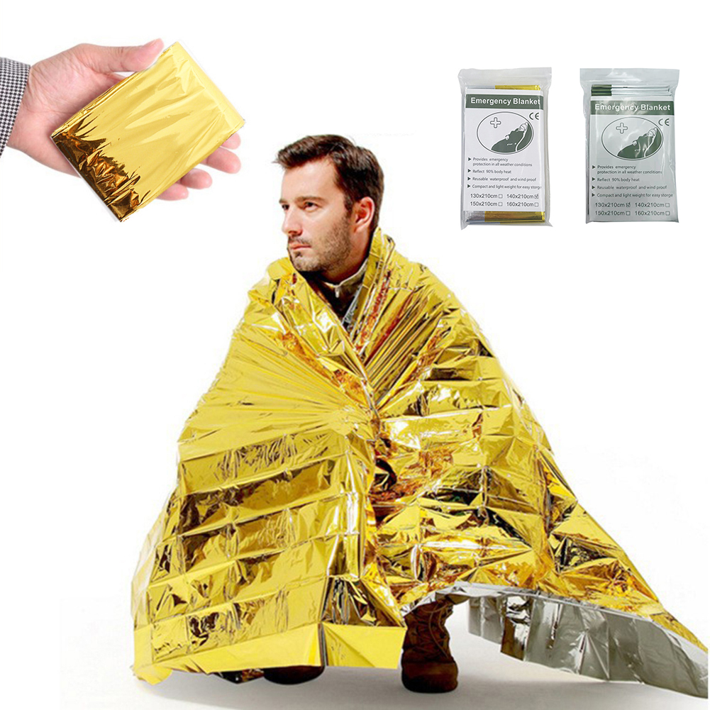 Foil Emergency Blanket Lightwe - Outdoor Hunting Blanket ulasan dan harga