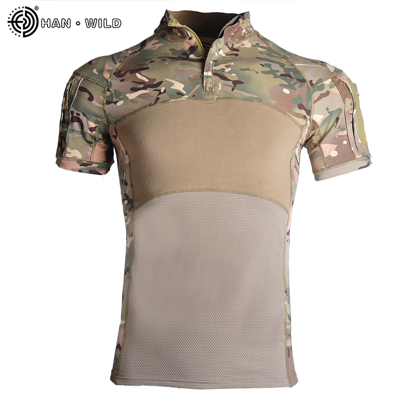 Men Combat Shirts Airsoft Tact - Wildman Hunting & Outdoor Price List ulasan dan harga