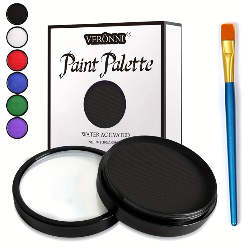 30g Water-Activated Monochroma - Camo Face Paint ulasan dan harga