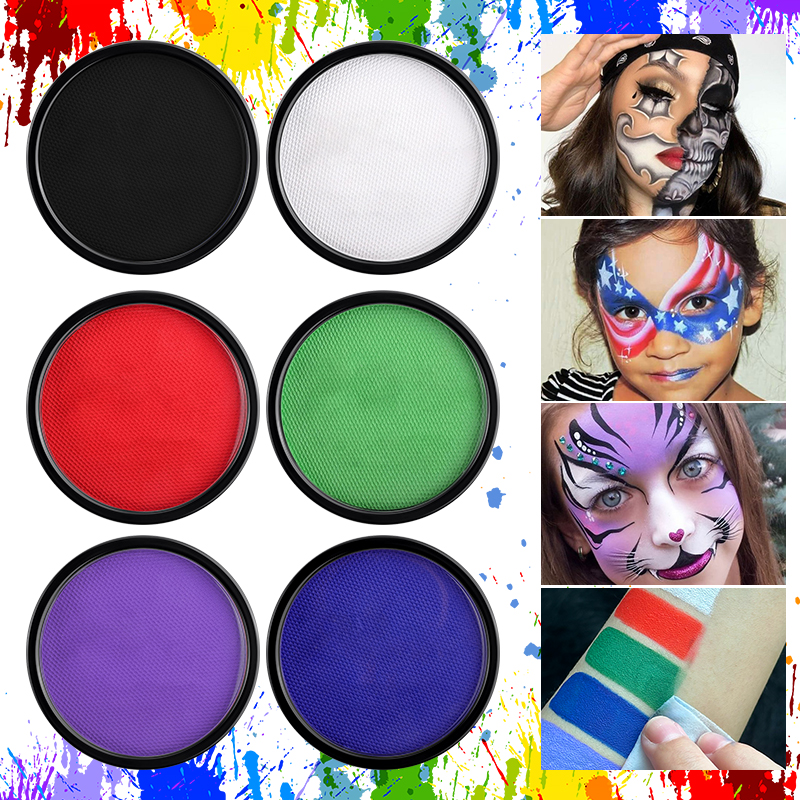 30g Water-Activated Monochroma - Camo Face Paint ulasan dan harga