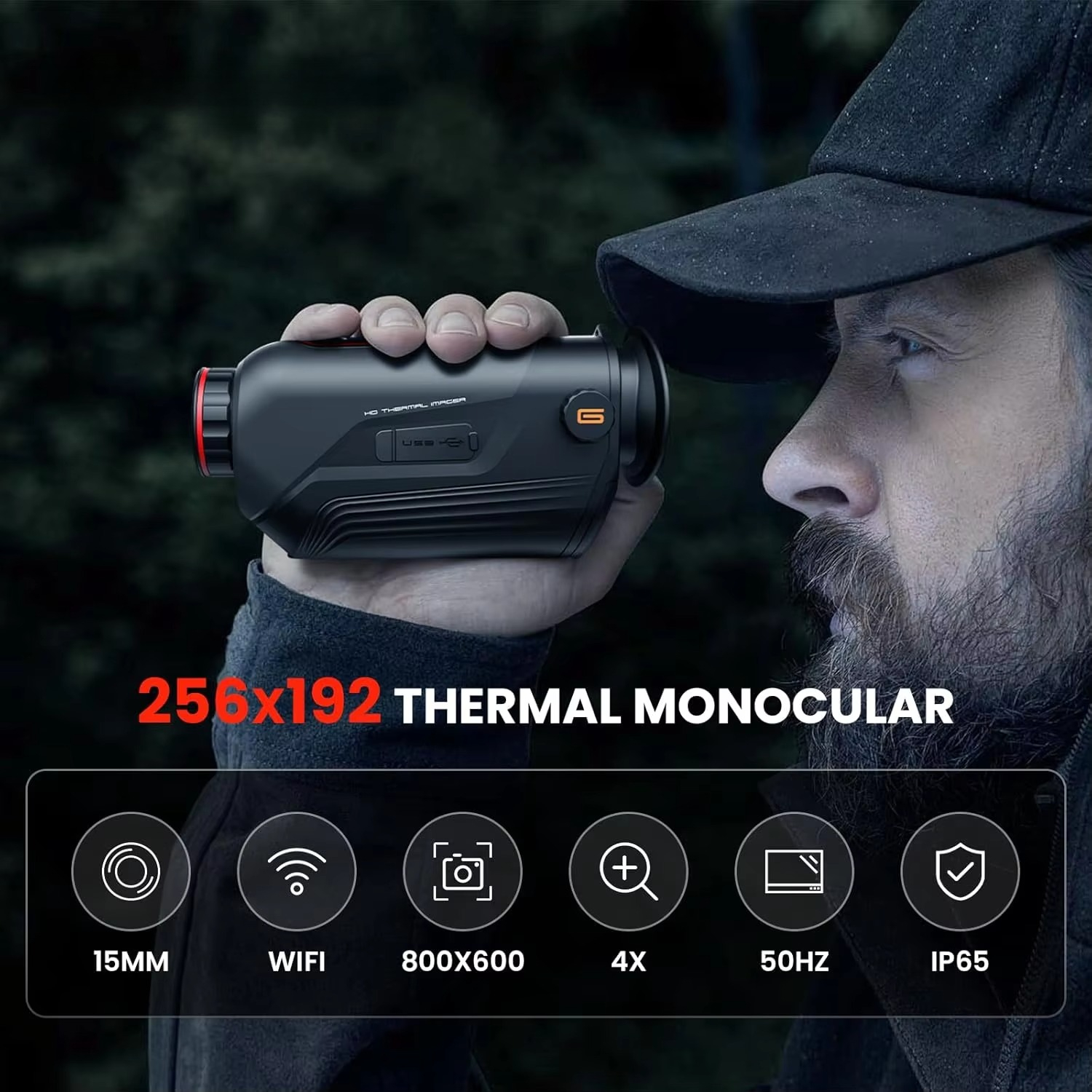 Thermal Imaging Monocular for  - Outdoor Hunting Images ulasan dan harga