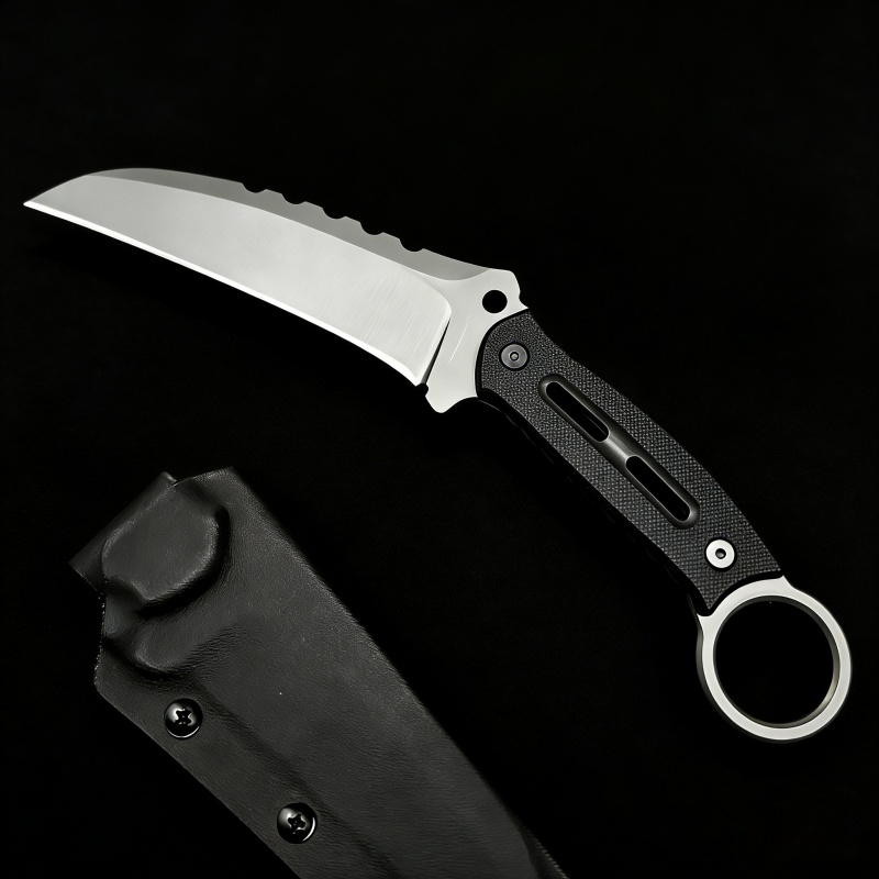 Stainless Steel Fixed Blade Kn - Hunting Knife Outdoor Edge ulasan dan harga