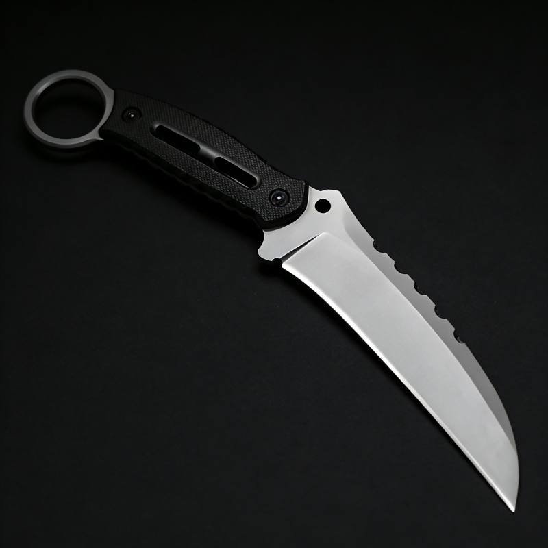 Stainless Steel Fixed Blade Kn - Hunting Knife Outdoor Edge ulasan dan harga
