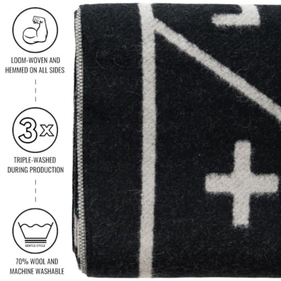 Rainier Wool Blanket, Warm, Th - Outdoor Hunting Blanket ulasan dan harga