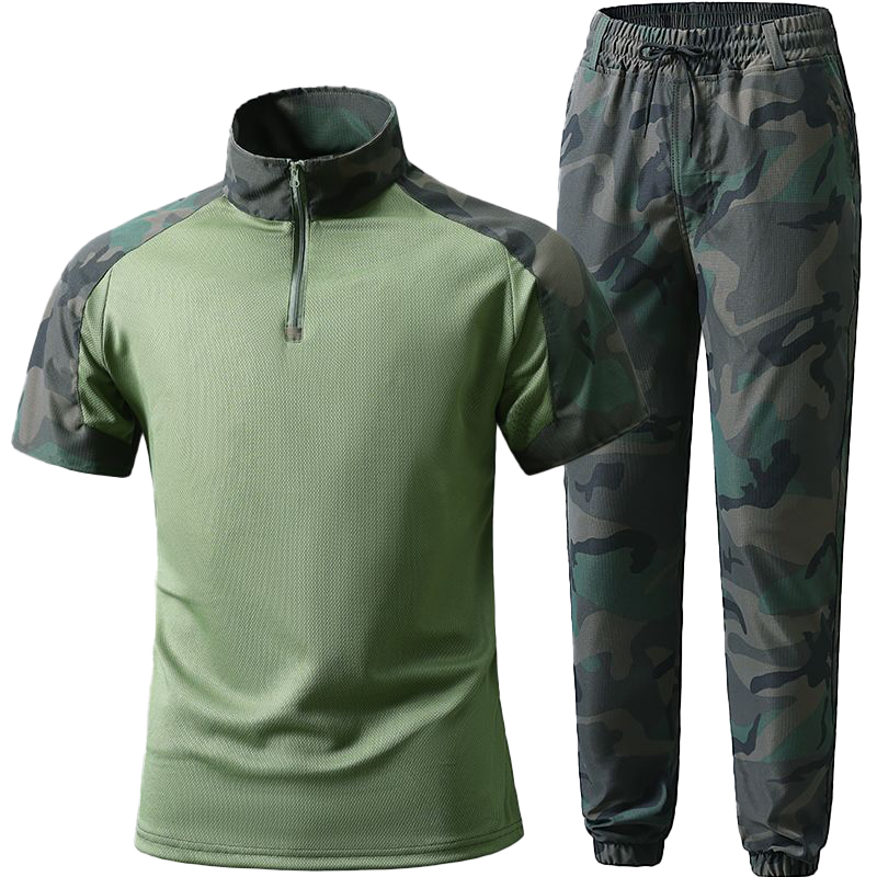 Man Tactical Uniform Camo Hunt - Hunting Outdoor Pants ulasan dan harga