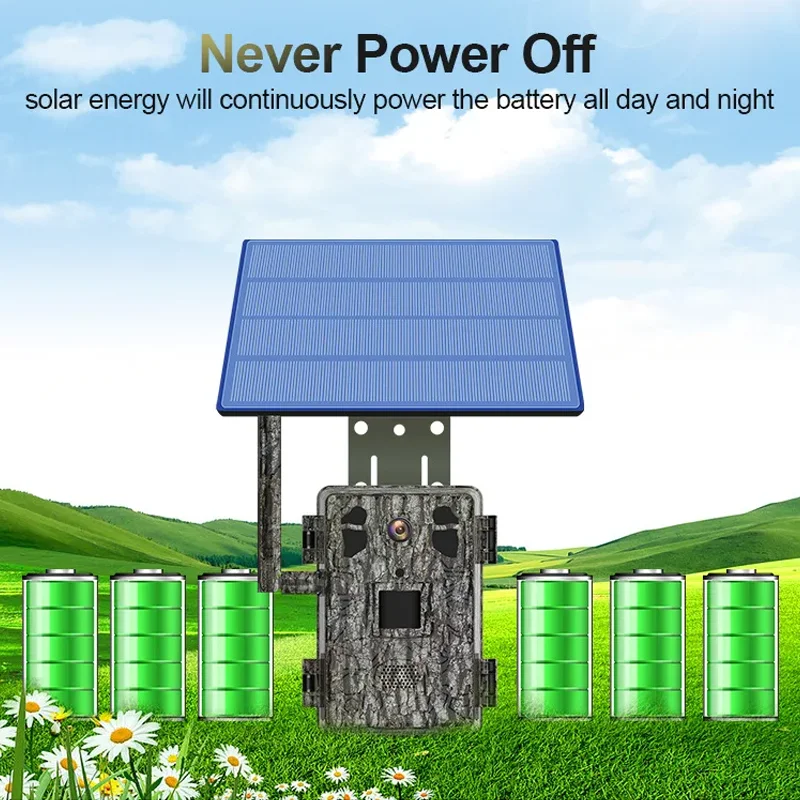 4G LTE Wildlife Solar Hunting  - Hunting Outdoor Camera ulasan dan harga