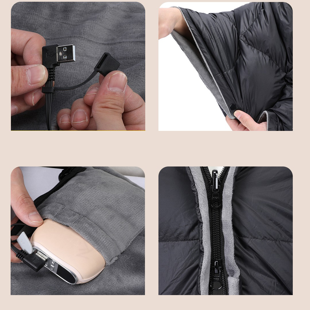 Down Camp Blanket Usb Heating  - Outdoor Hunting Blanket ulasan dan harga