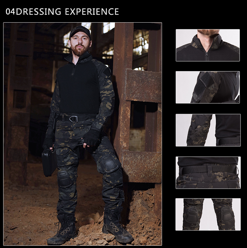 Tactical Shirt With Pad Man Sh - Wildman Hunting & Outdoor Price List ulasan dan harga