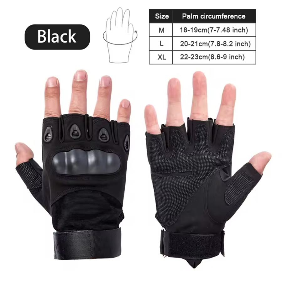 Half Finger Tactical Gloves Ou - Outdoor Hunting Names ulasan dan harga