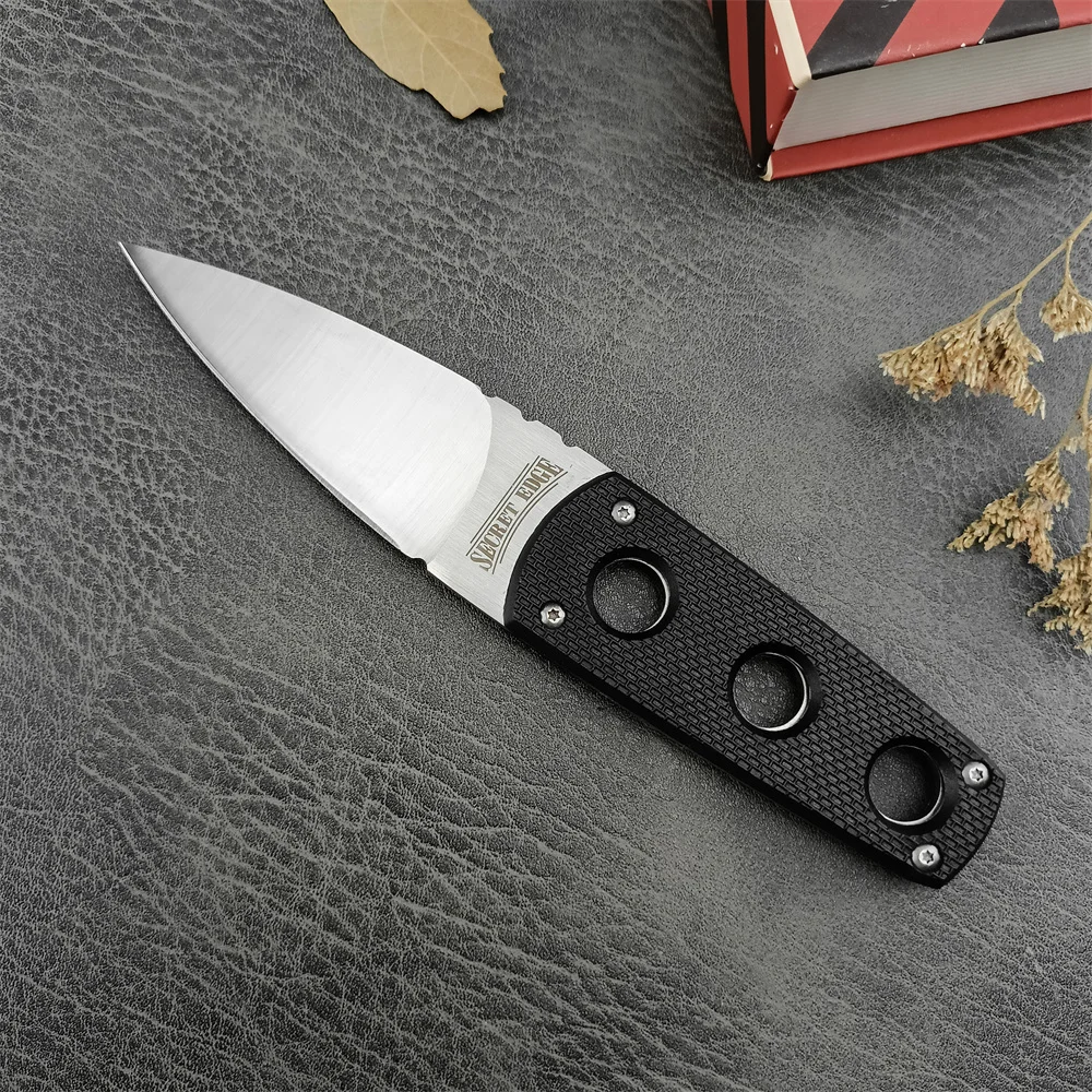 Secret Edge Neck Knife 440C Bl - Hunting Knife Outdoor Edge ulasan dan harga