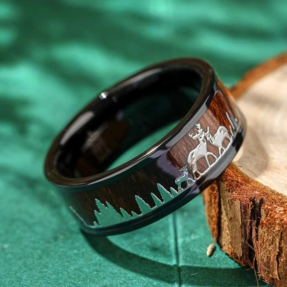 Fashion 8mm Koa Wood Inlay Dee - Wildman Hunting & Outdoor Price List ulasan dan harga