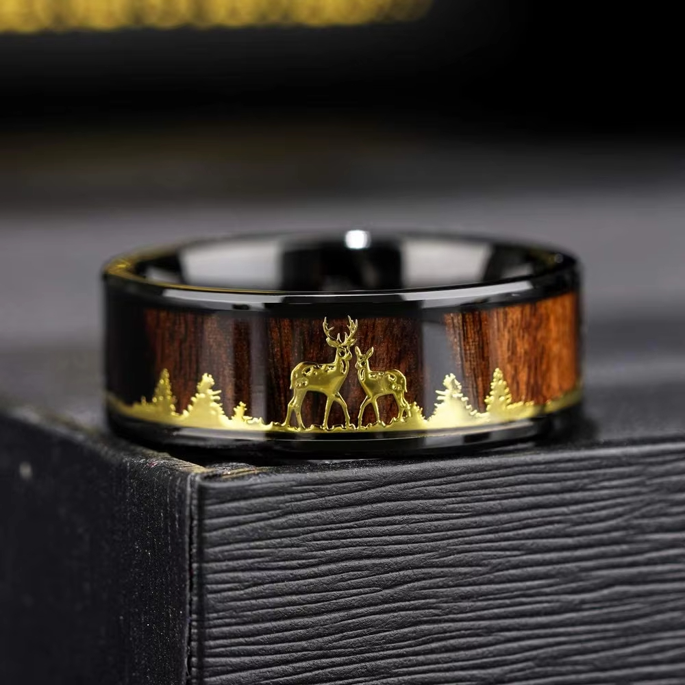 Fashion 8mm Koa Wood Inlay Dee - Wildman Hunting & Outdoor Price List ulasan dan harga