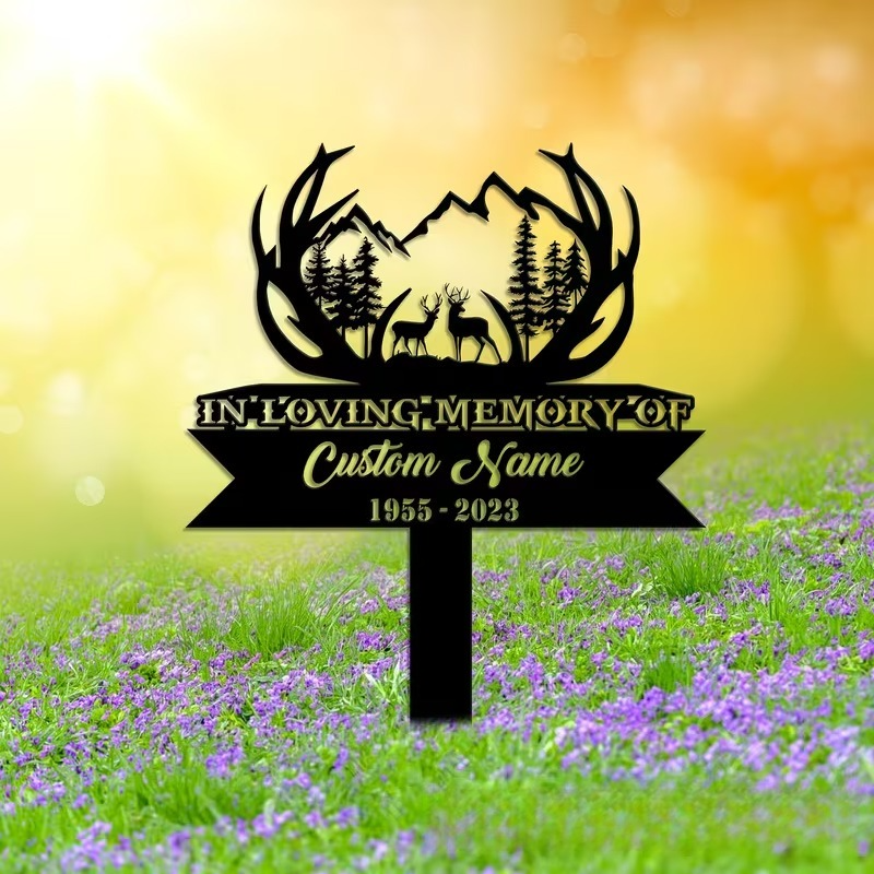 Custom Deer Hunting Memorial S - Outdoor Hunting Names ulasan dan harga