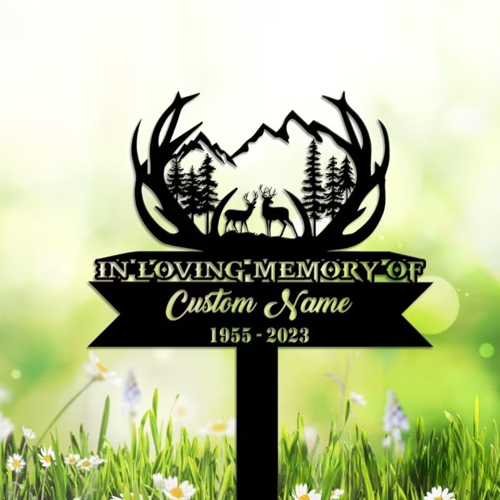 Custom Deer Hunting Memorial S - Outdoor Hunting Names ulasan dan harga