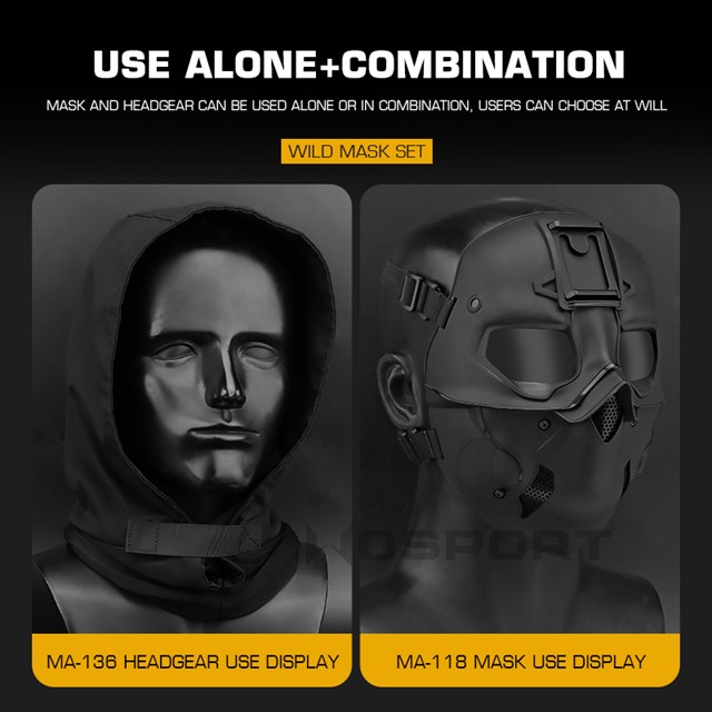 Wild Mask Set Tactical Equipme - Wildman Hunting & Outdoor Price List ulasan dan harga